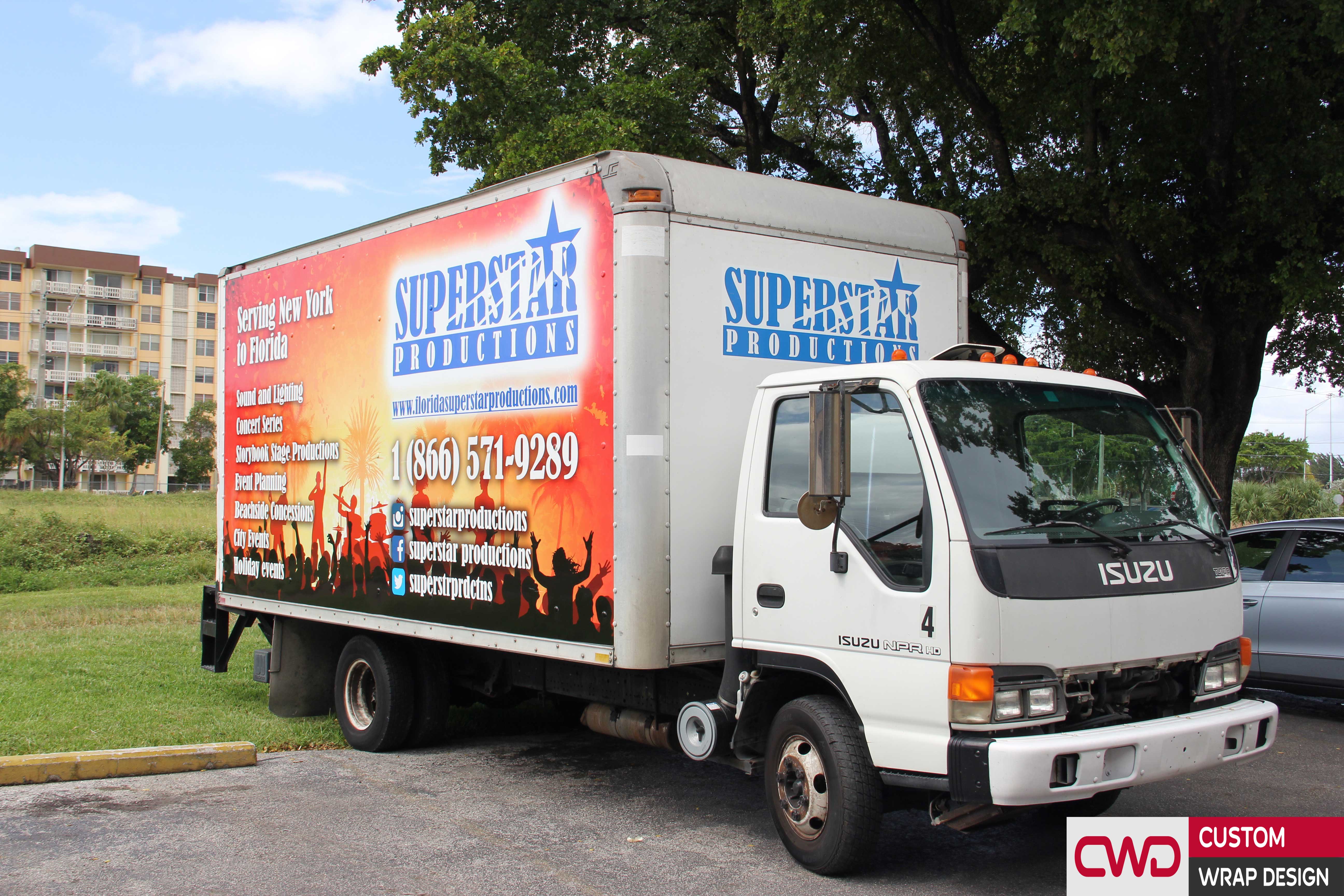 First wrapped vehicle leading to full fleet branding