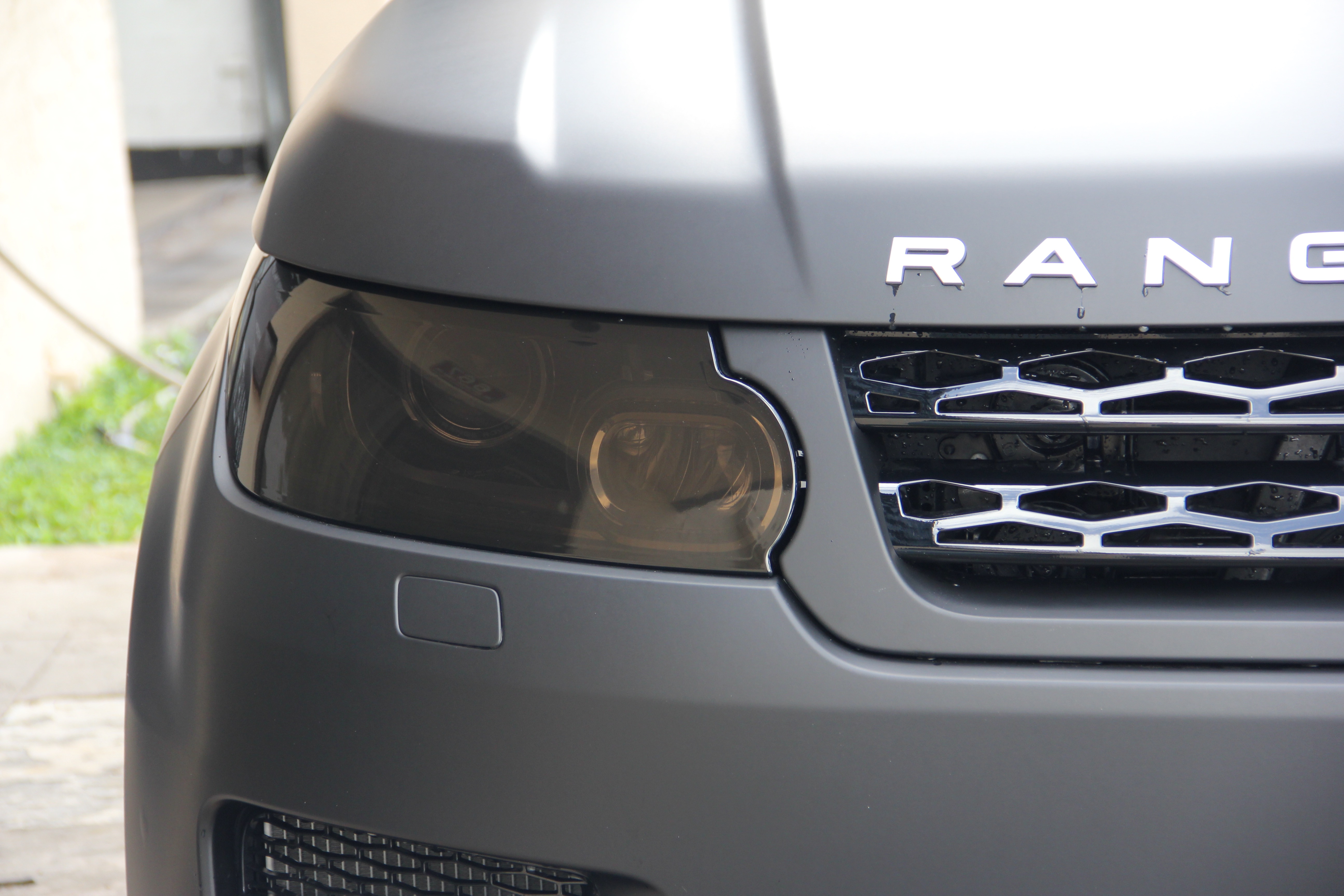 Hydrophobic beading on coated vehicle