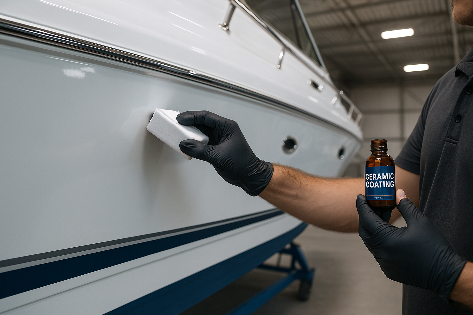 Professional vs DIY marine ceramic coating