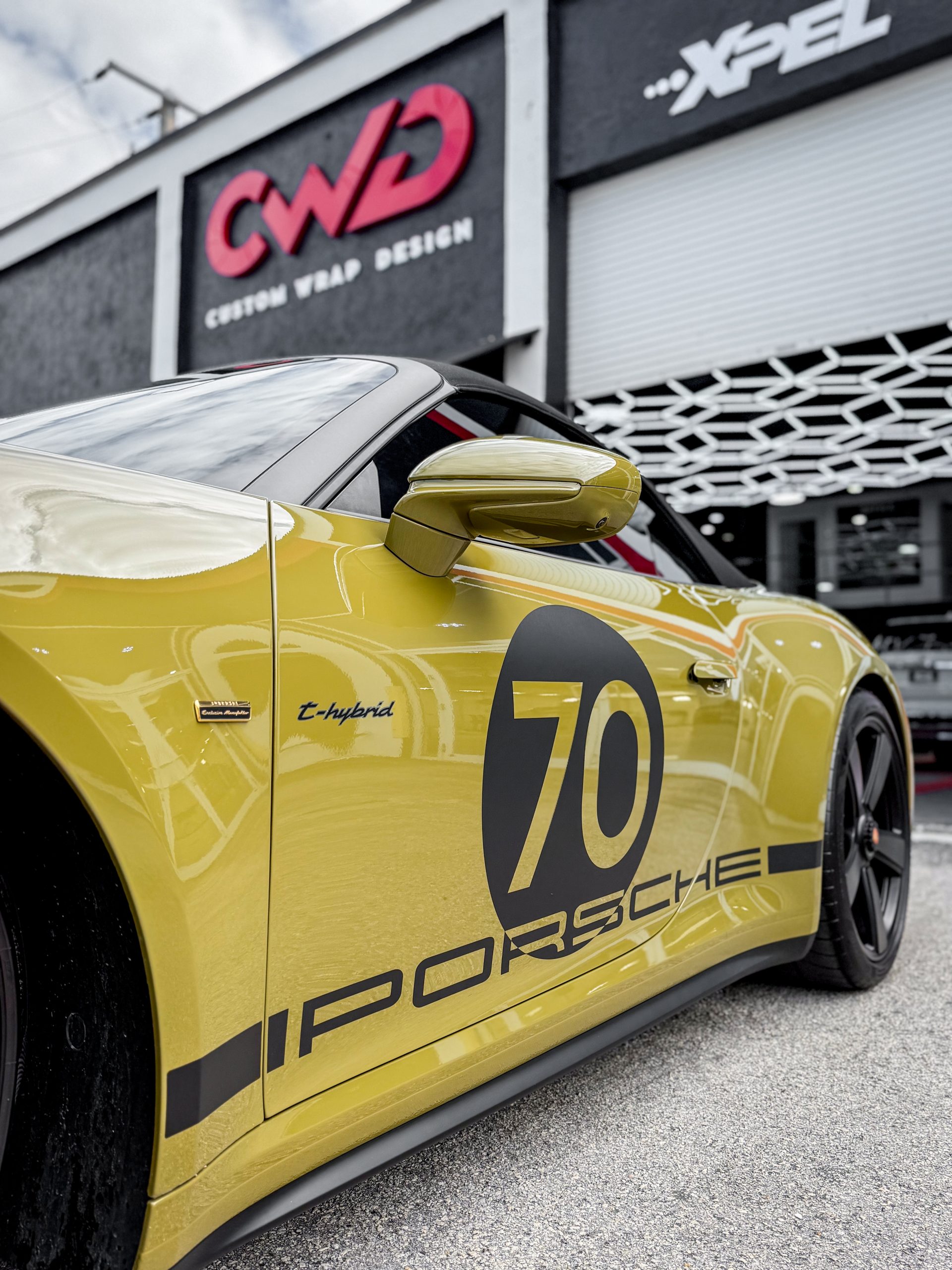 Porsche PPF Installation